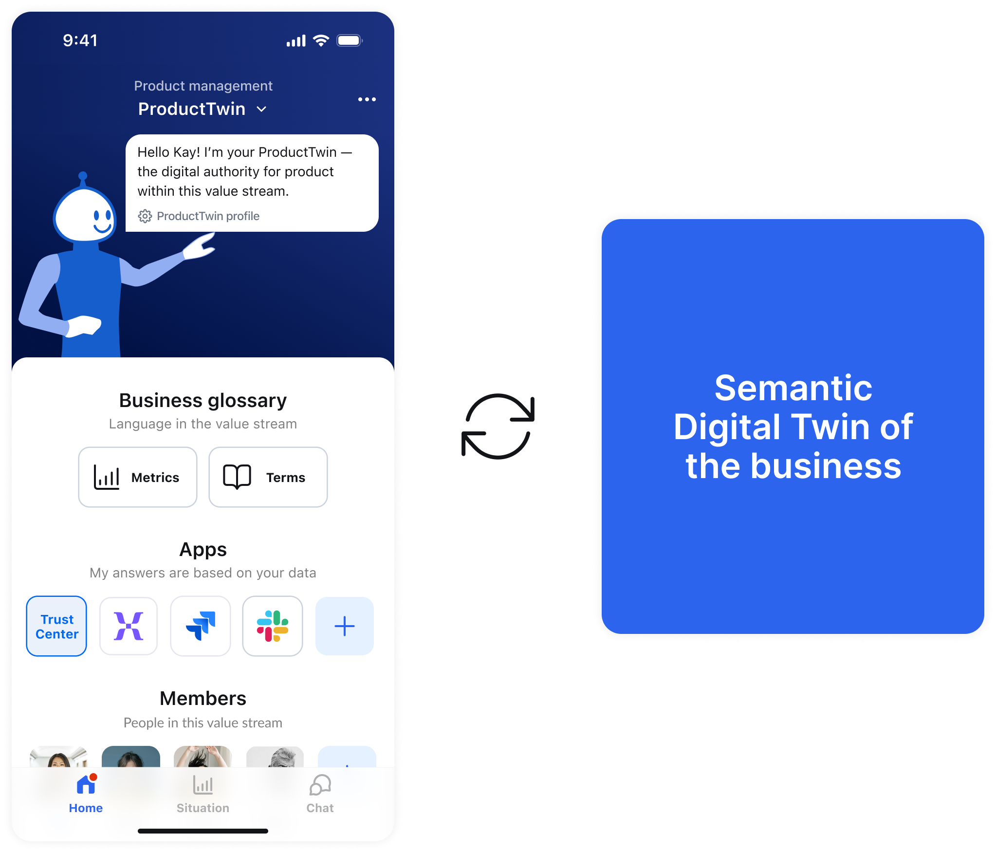ProductTwin standalone interface